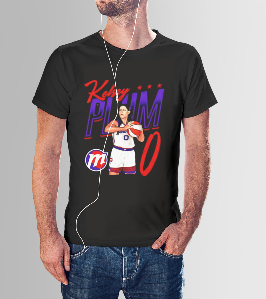Kelsey Plum 0 Mercury WNBA Basketball Player T-Shirt