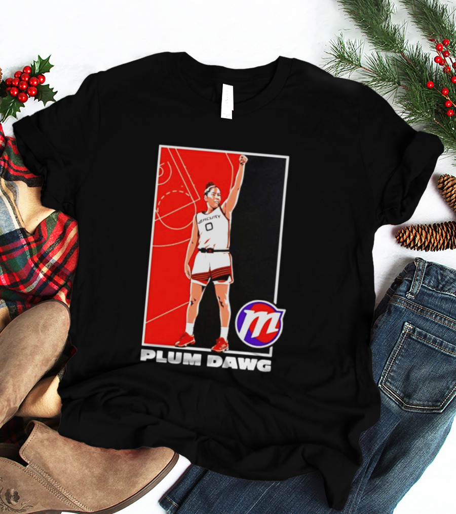 Kelsey Plum Phoenix Mercury 2026 WNBA Plum Dawg T-Shirt