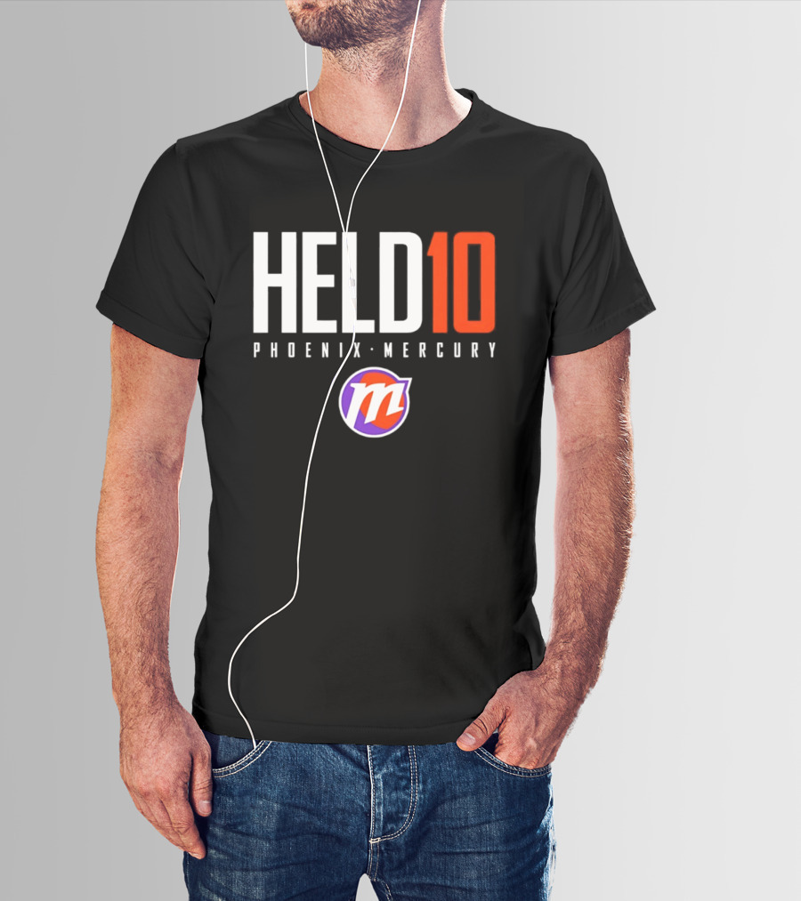 Phoenix Mercury Lexi Held 10 WNBA T-Shirt