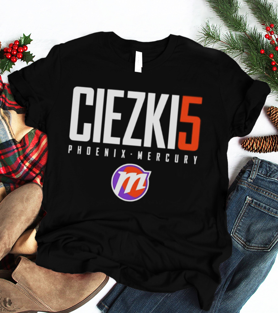 Ciezki 5 Phoenix Mercury WNBA M Basketball Fan T-Shirt