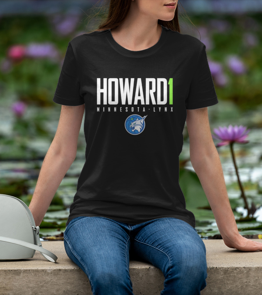 Minnesota Lynx Natasha Howard 1 WNBA Basketball Player Fan Gear T-Shirt