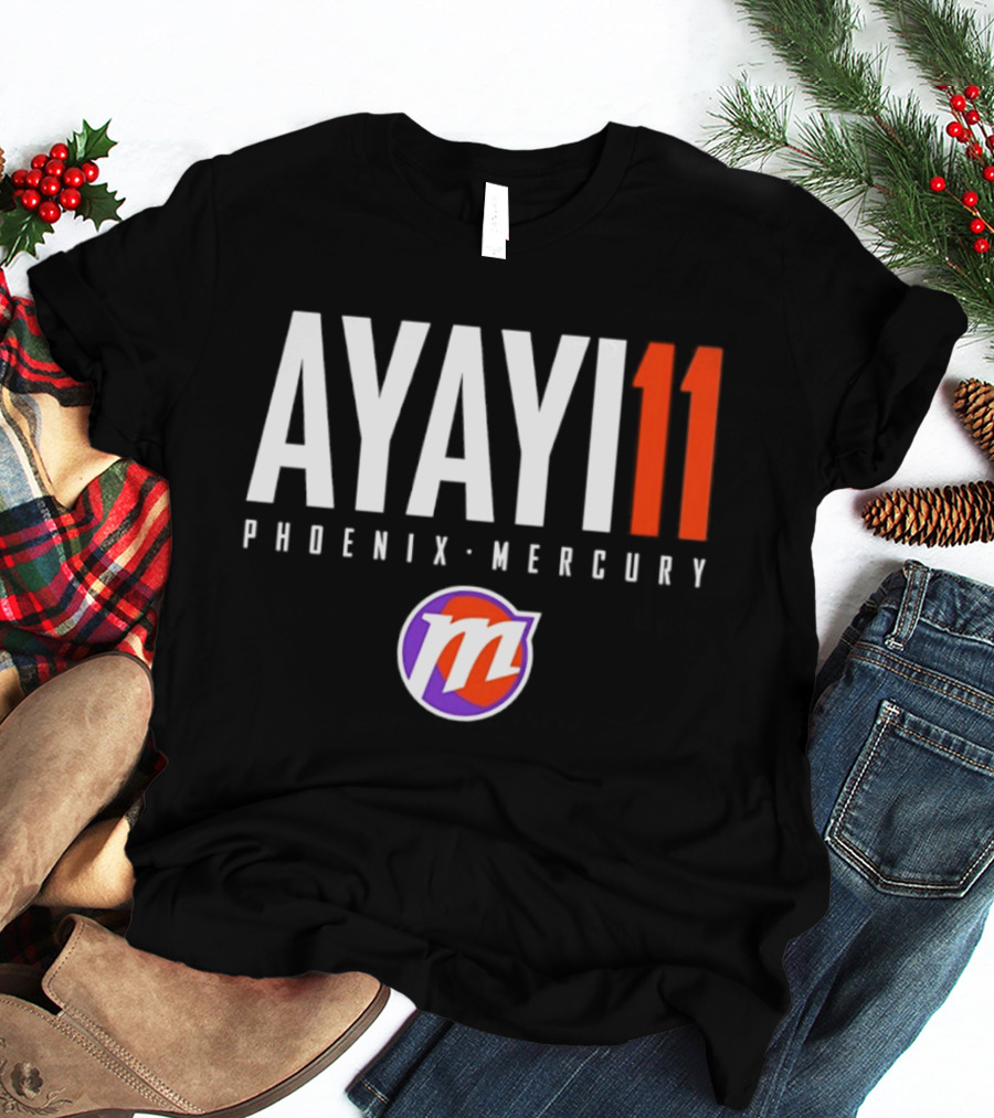 Phoenix Mercury Ayayi 11 WNBA Player Jersey T-Shirt