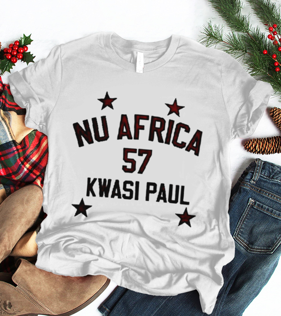 Nu Africa 57 Kwasi Paul Varsity T-Shirt