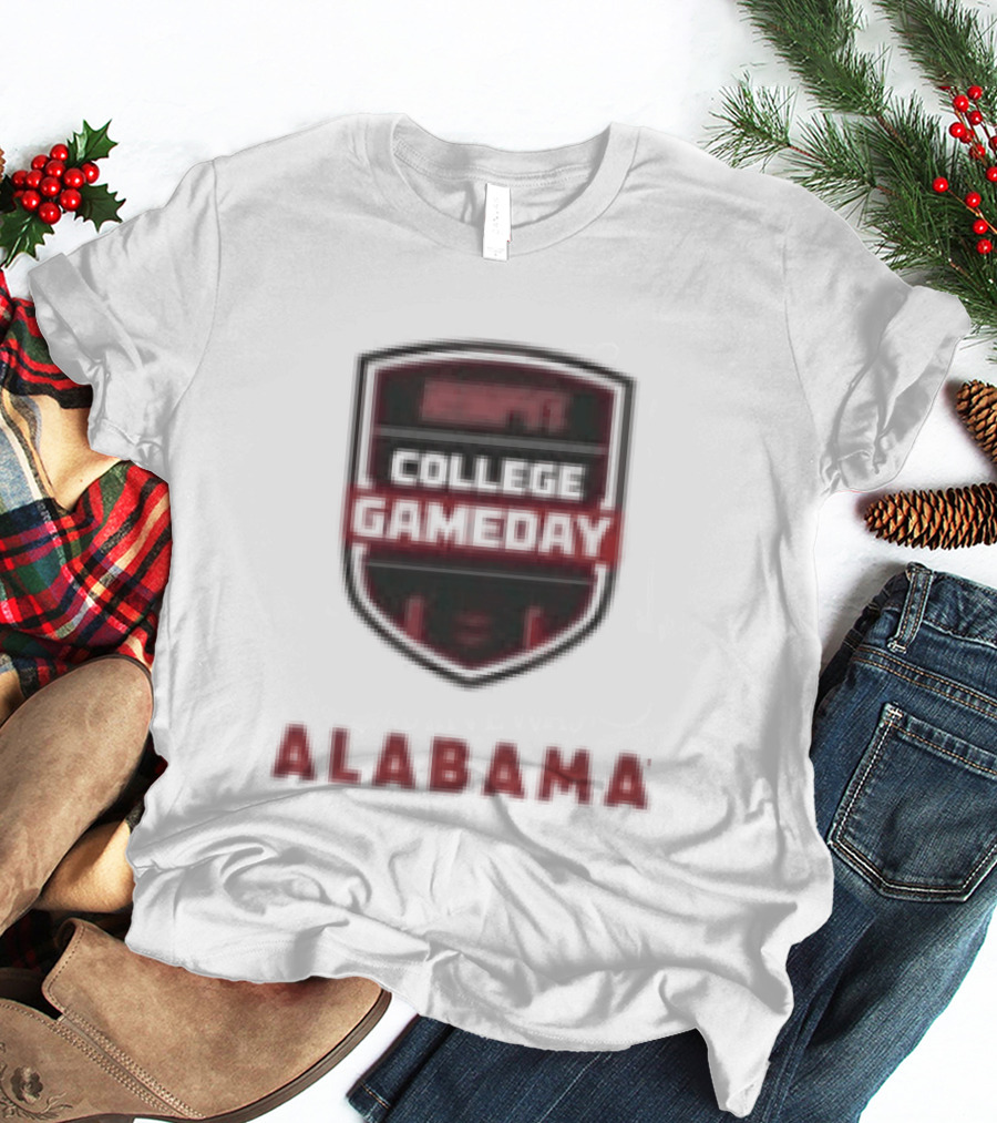 ESPN College GameDay Alabama Crimson Tide Stadium T-Shirt