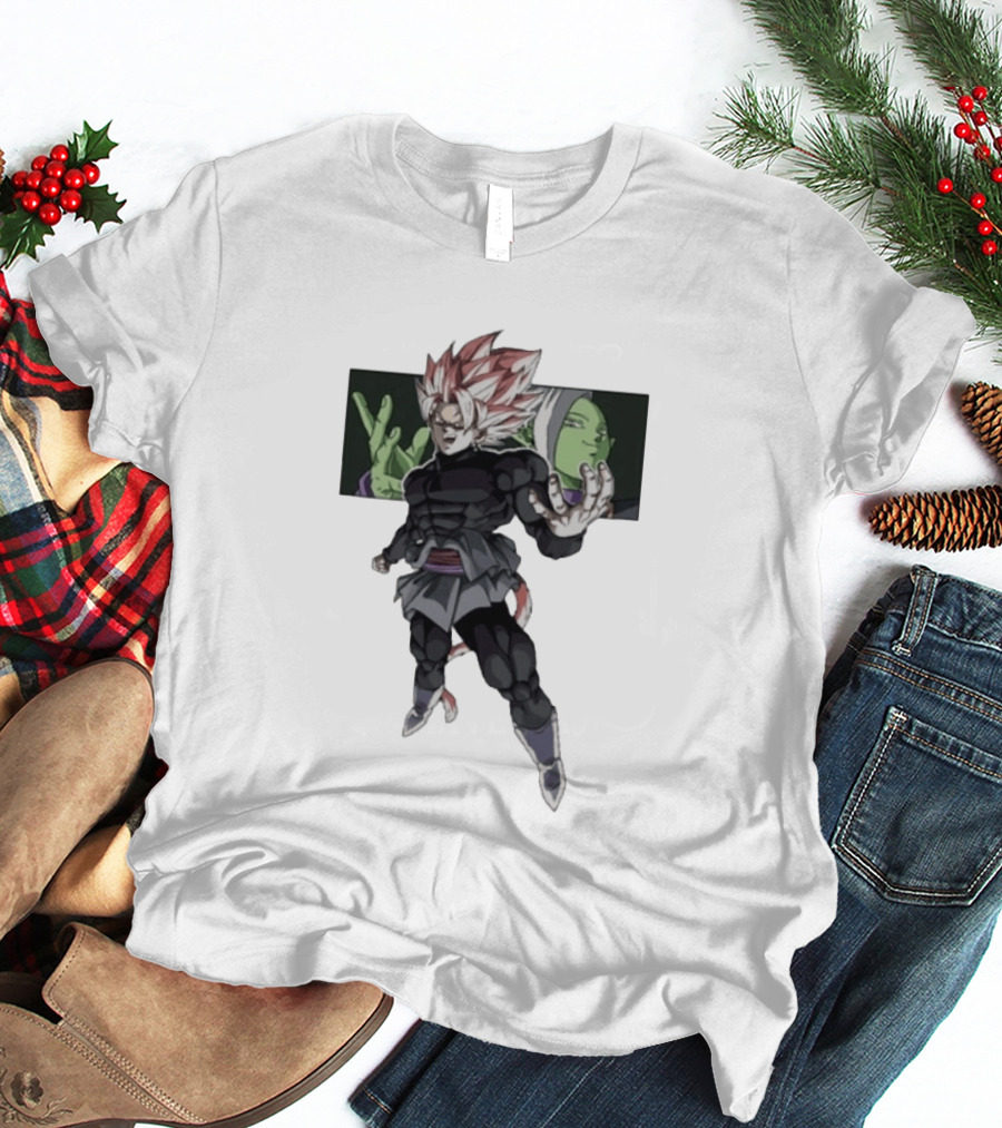 Goku Black Zamasu Fusion Dragon Ball Super Anime Villain Transformation T-Shirt
