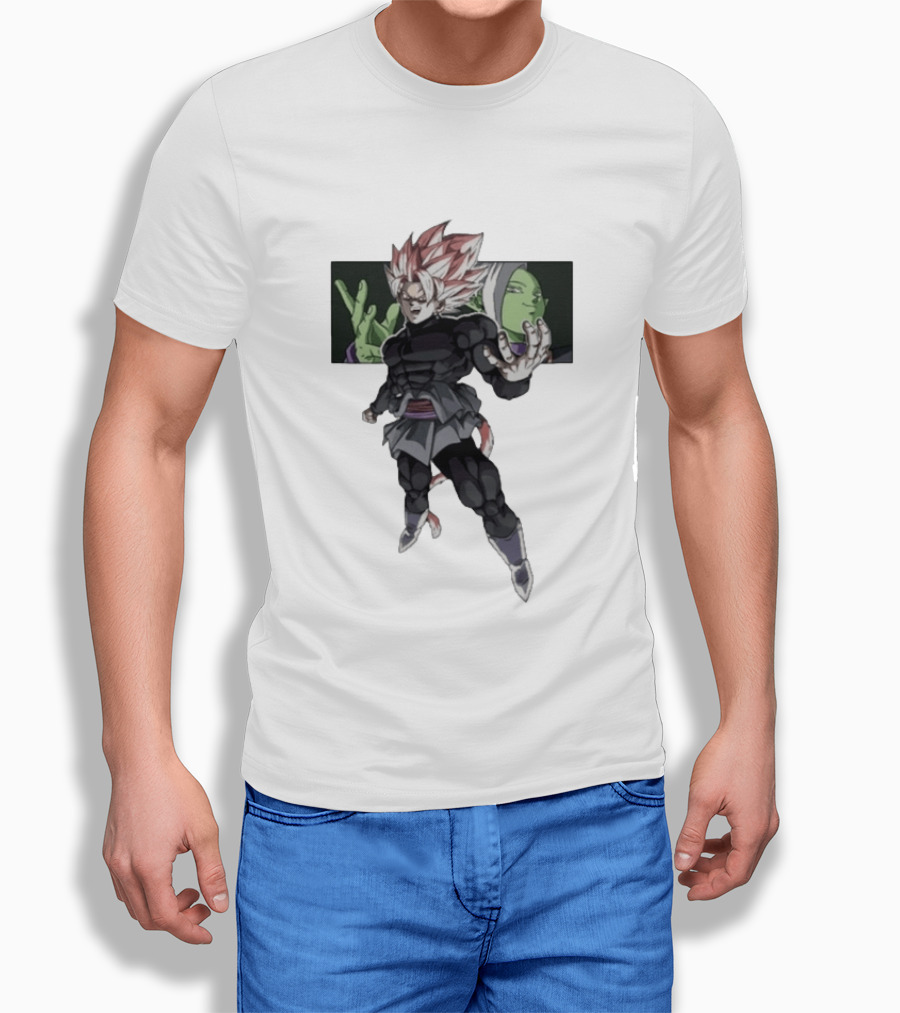 Goku Black Zamasu Fusion Dragon Ball Super Anime Villain Transformation T-Shirt