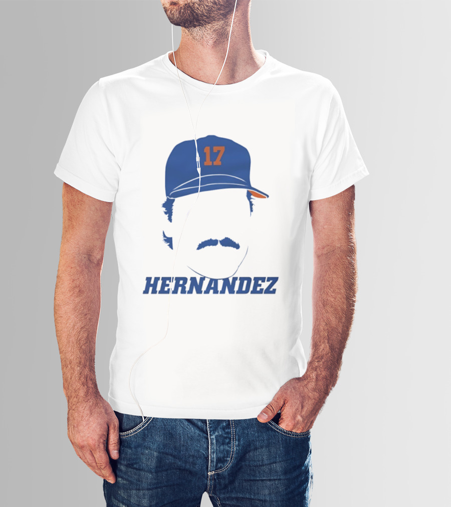 Keith Hernandez 17 New York Mets Baseball Cap T-Shirt