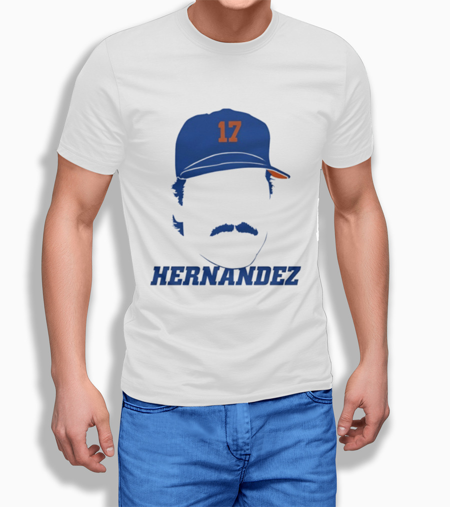 Keith Hernandez 17 New York Mets Baseball Cap T-Shirt
