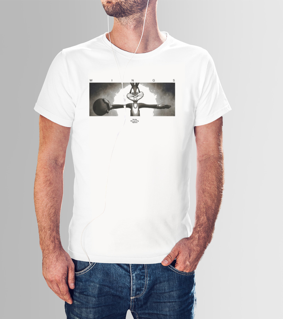 Wings Bugs Bunny Basketball Russell Westbrook Jordan Collaboration T-Shirt