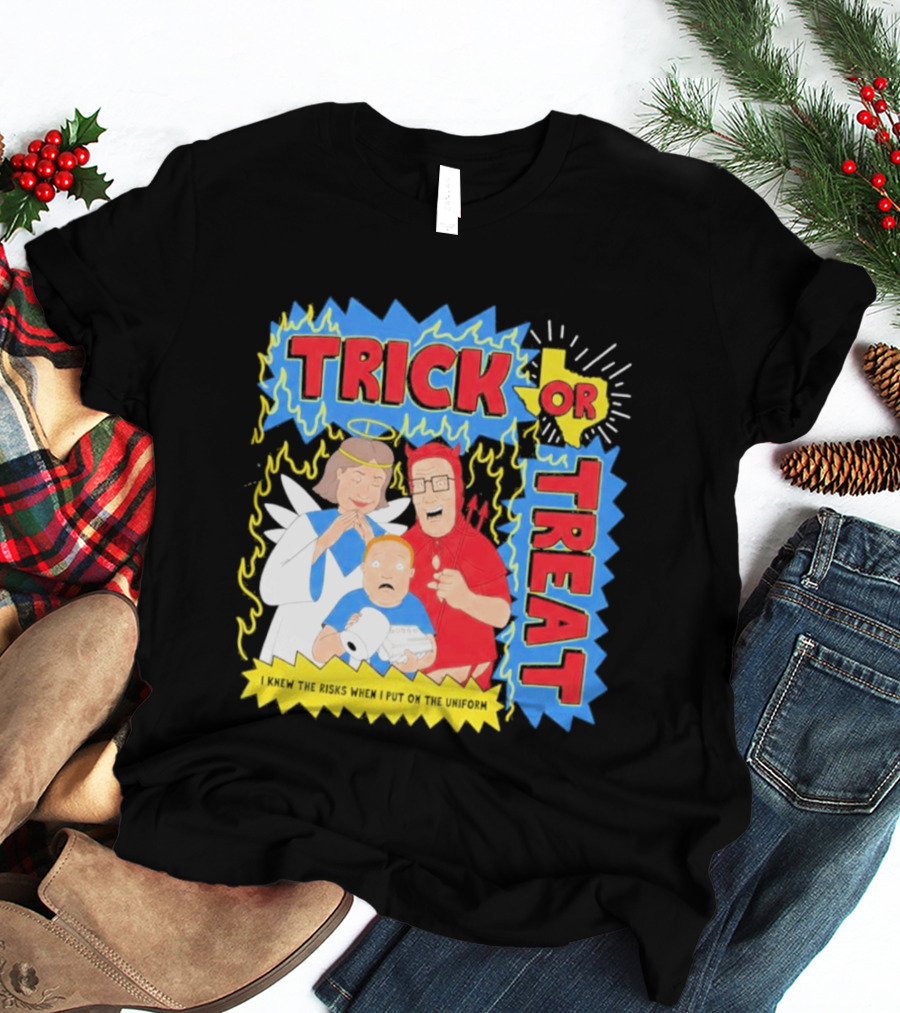 Trick Or Treat Hank Hill Halloween 2026 T-Shirt