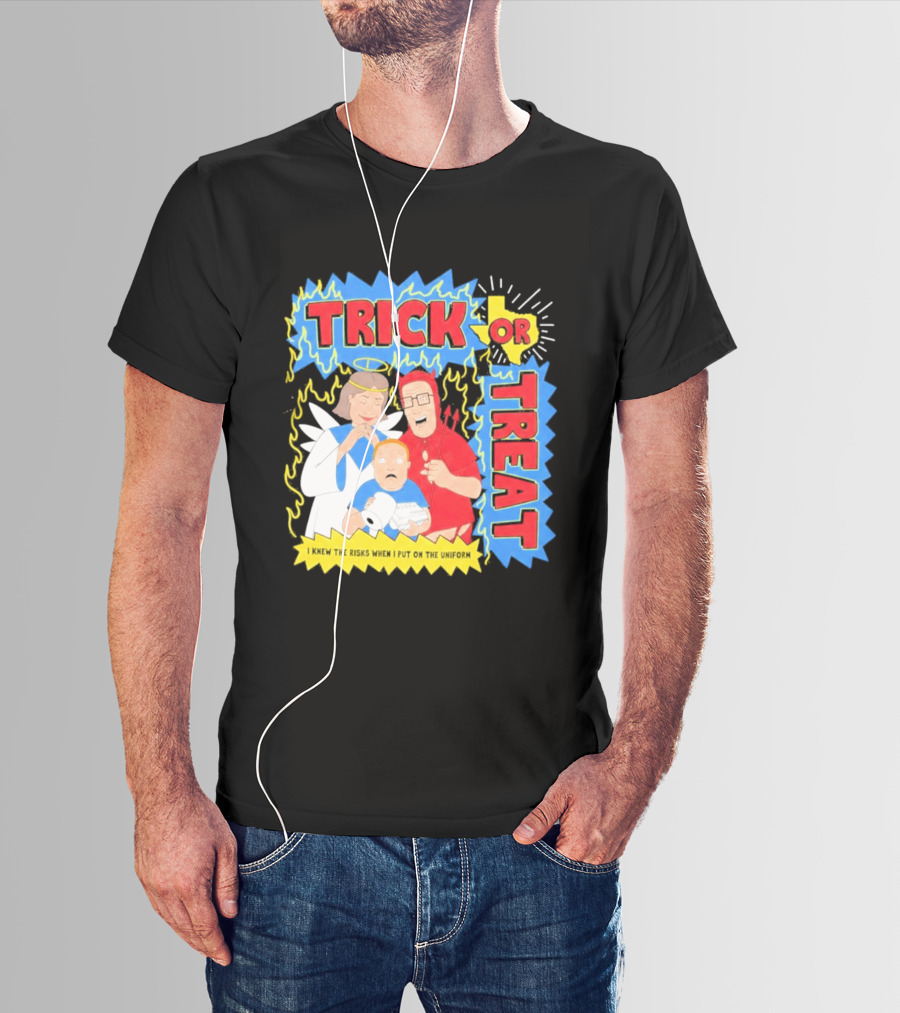 Trick Or Treat Hank Hill Halloween 2026 T-Shirt