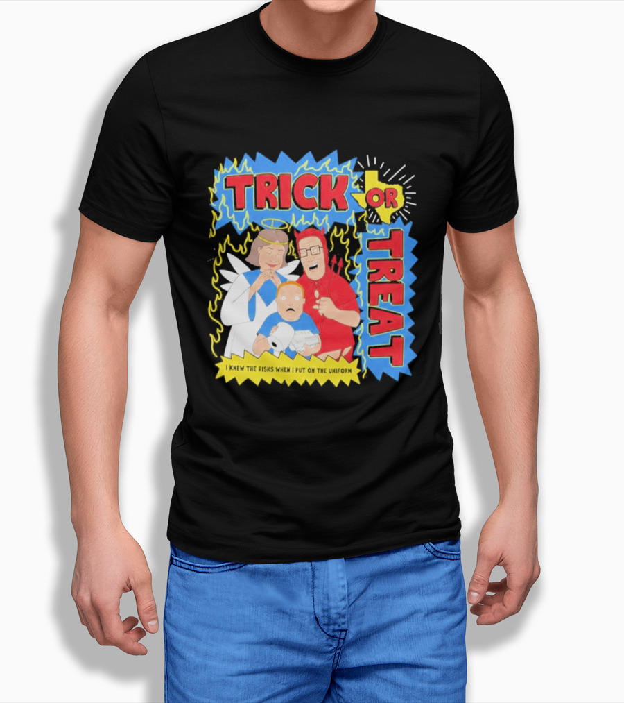 Trick Or Treat Hank Hill Halloween 2026 T-Shirt