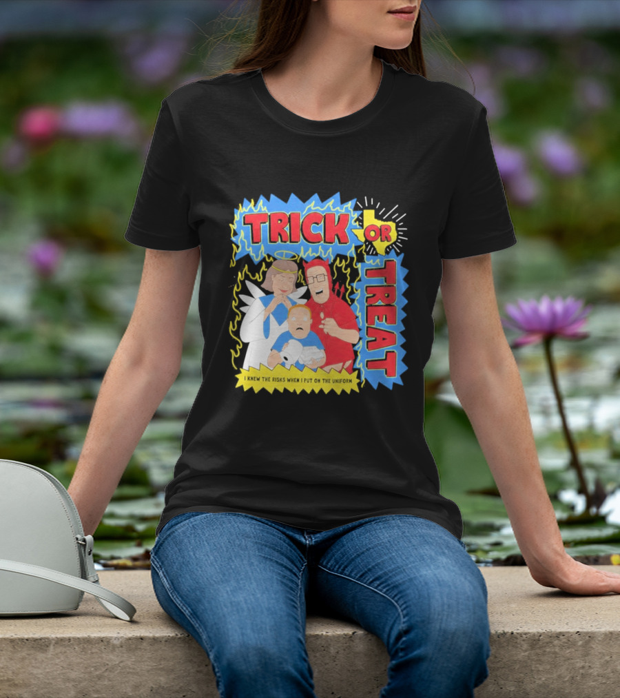 Trick Or Treat Hank Hill Halloween 2026 T-Shirt