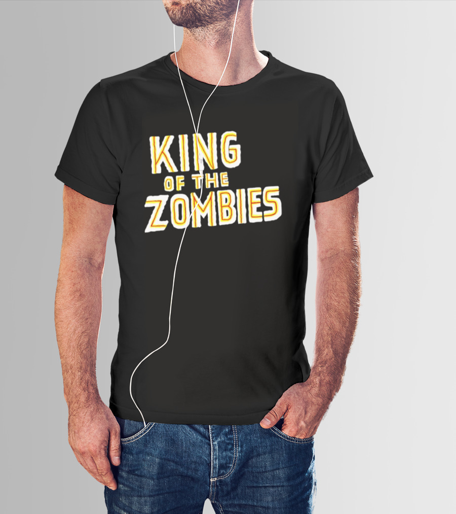 King Of The Zombies Retro Horror T-Shirt