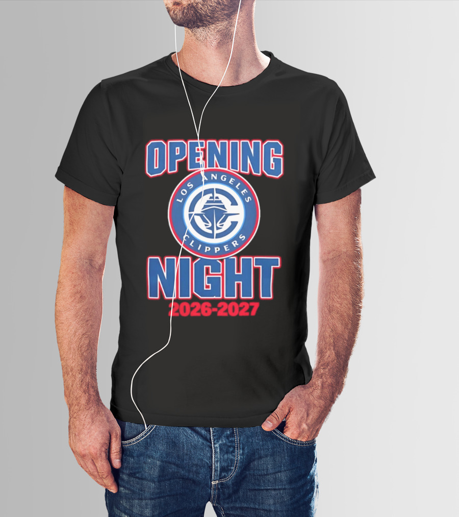 Los Angeles Clippers Opening Night 2026 2027 T-Shirt