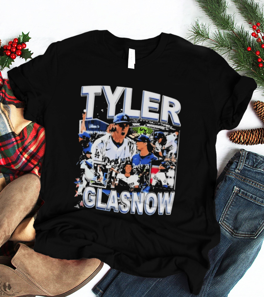 Tyler Glasnow Los Angeles Dodgers Baseball Team T-Shirt