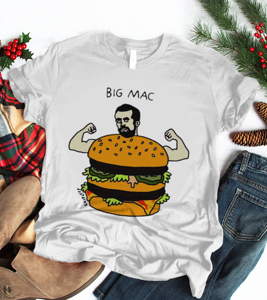 Big Mac Muscle Burger Mac DeMarco Meme T-Shirt