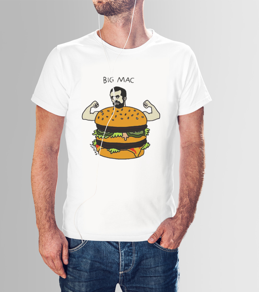 Big Mac Muscle Burger Mac DeMarco Meme T-Shirt