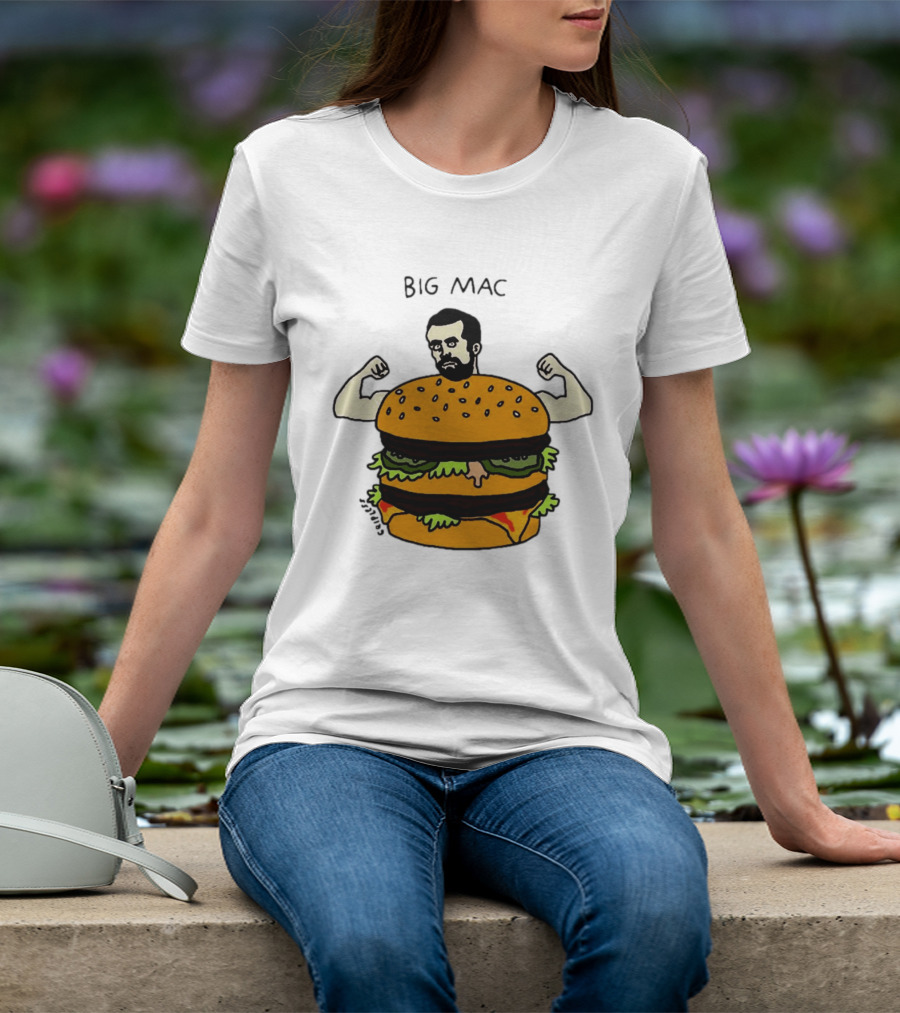 Big Mac Muscle Burger Mac DeMarco Meme T-Shirt