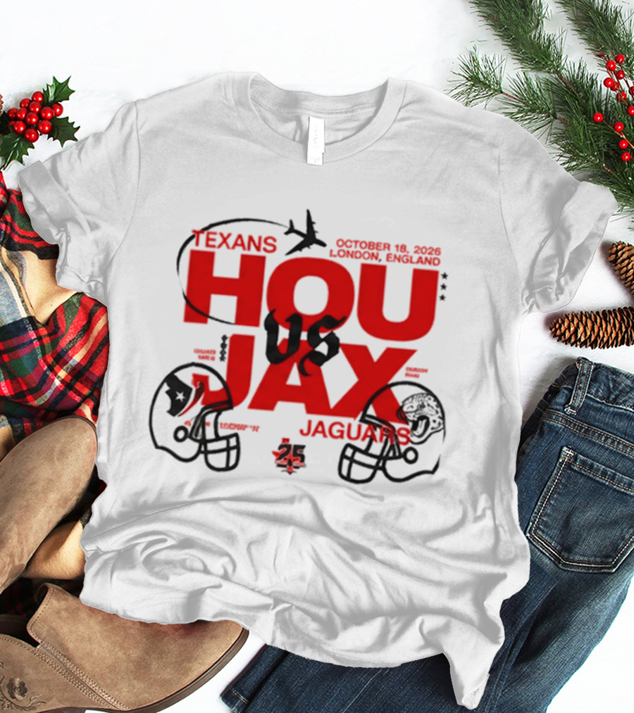 Houston Texans Vs Jacksonville Jaguars London September 12 2026 International Game T-Shirt