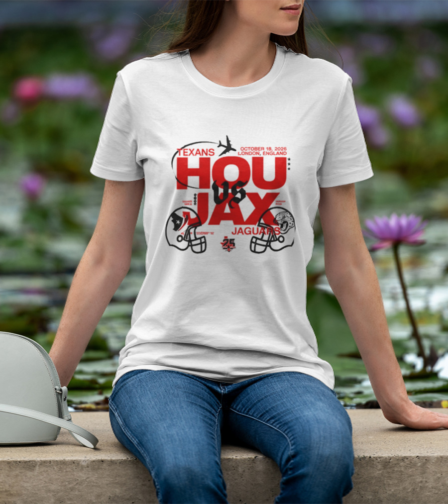 Houston Texans Vs Jacksonville Jaguars London September 12 2026 International Game T-Shirt