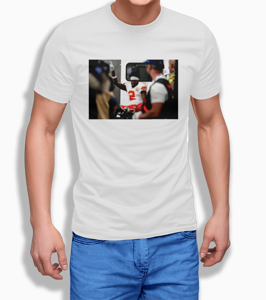 Tyquan Thornton Kansas City Chiefs Number 2 On Field Celebration 2026 T-Shirt