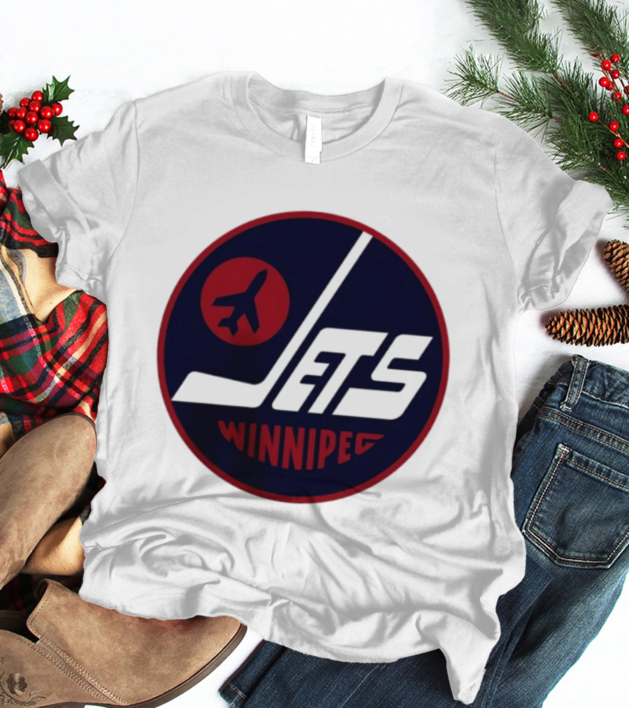 Winnipeg Jets 2026 NHL Heritage Classic Retro Circle T-Shirt