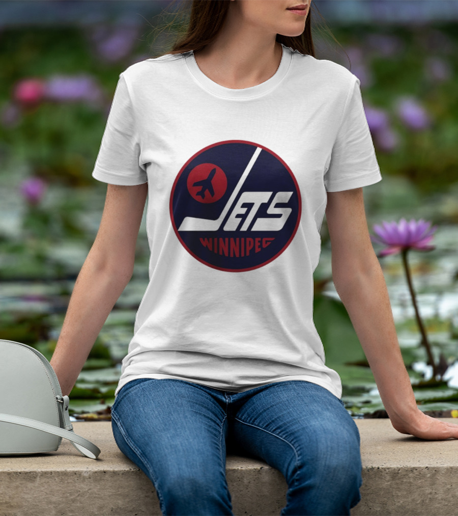 Winnipeg Jets 2026 NHL Heritage Classic Retro Circle T-Shirt