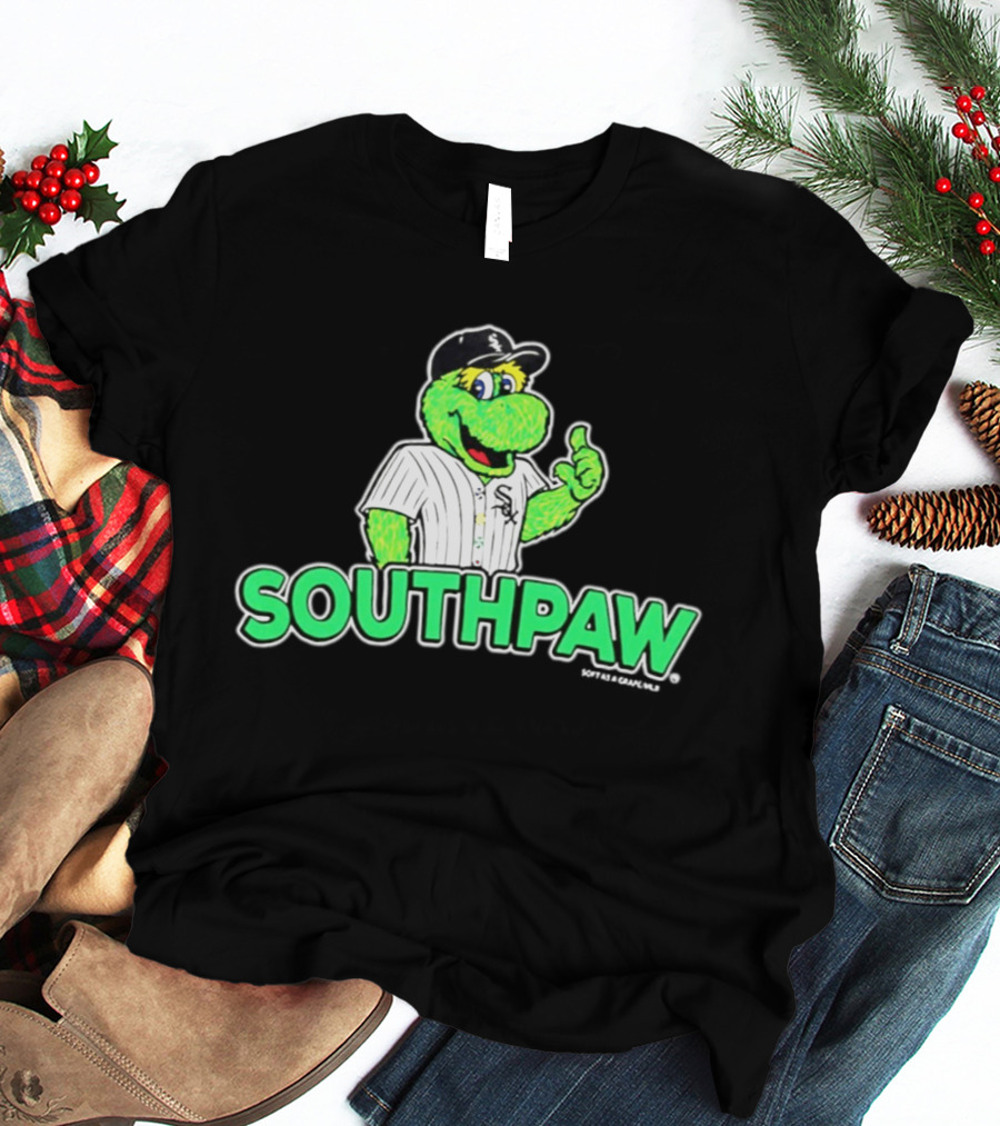 Chicago White Sox Southpaw Mascot Promo MLB Official Merchandise T-Shirt