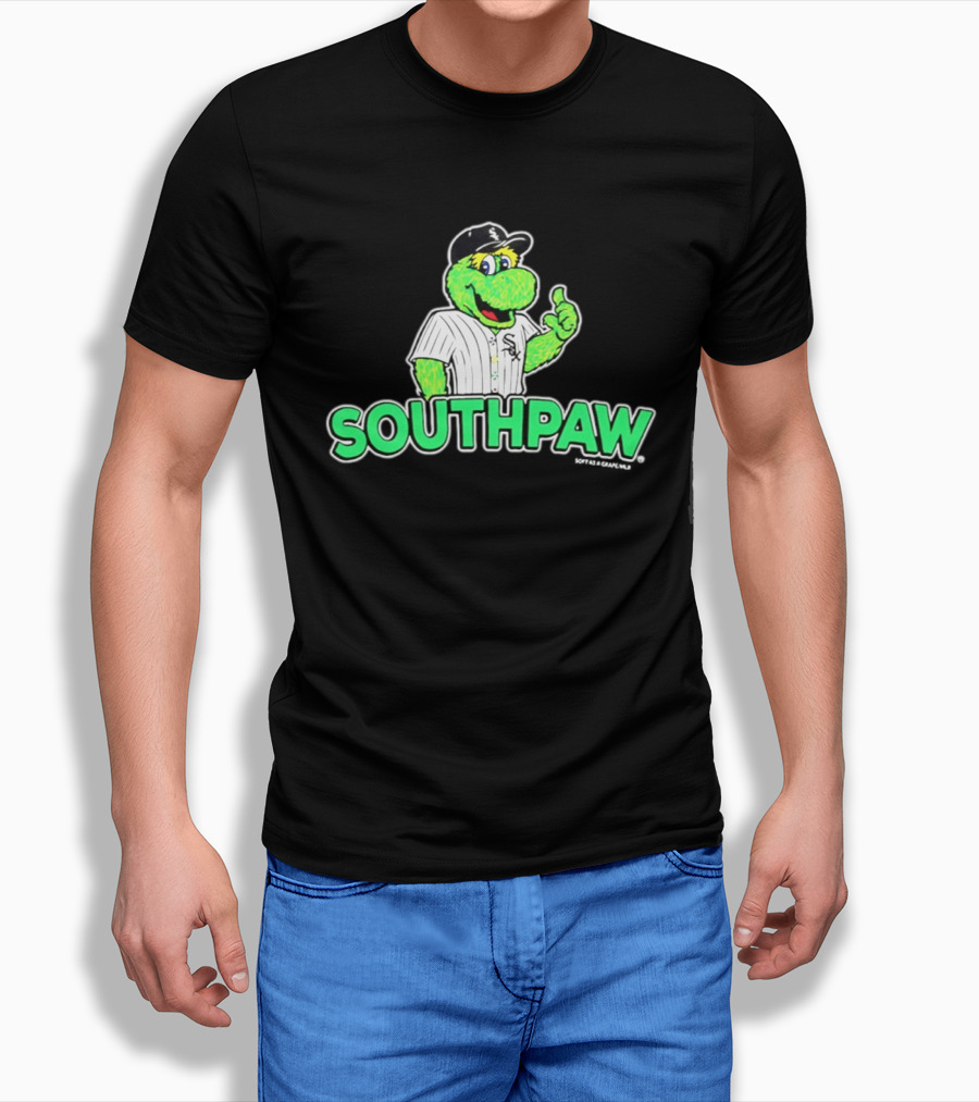 Chicago White Sox Southpaw Mascot Promo MLB Official Merchandise T-Shirt
