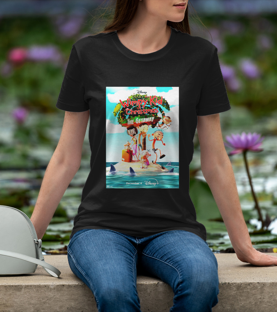 Disney Diary Of A Wimpy Kid Christmas The Getaway December 4 Disney+ T-Shirt