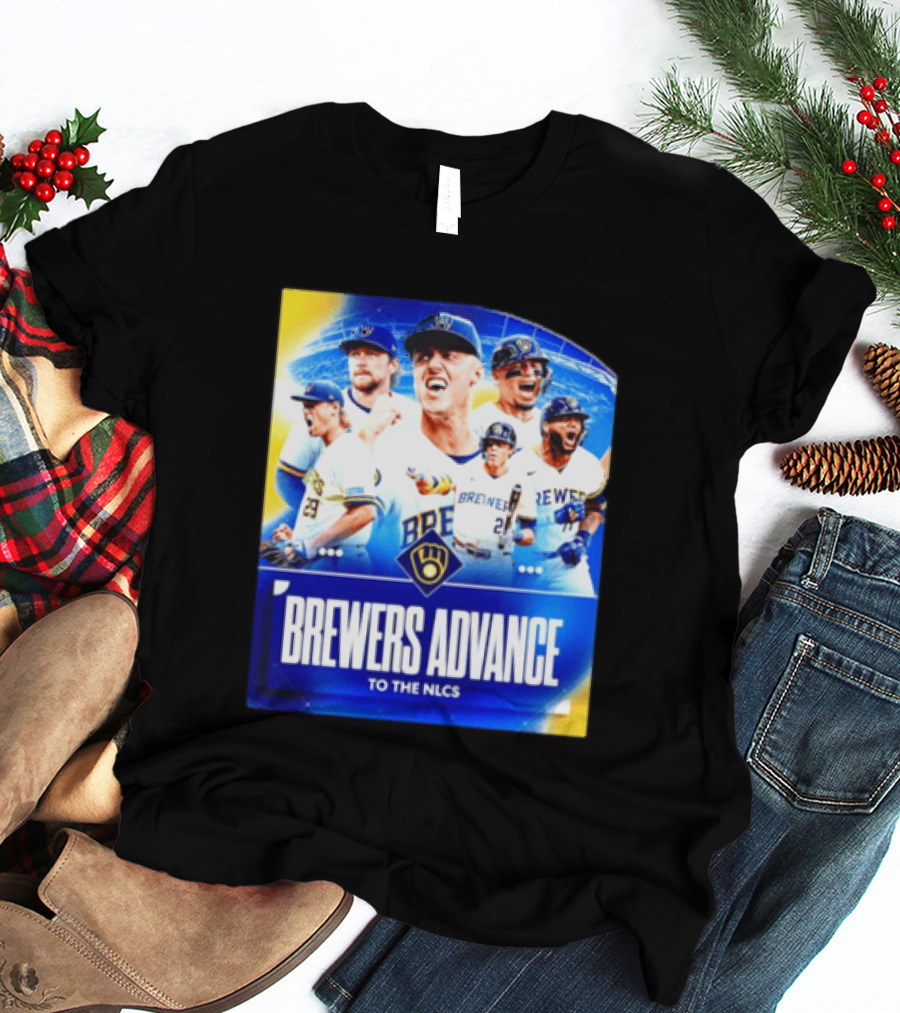 Milwaukee Brewers Advance To The NLCS 2026 Victory Celebration T-Shirt