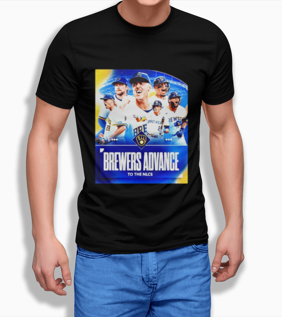Milwaukee Brewers Advance To The NLCS 2026 Victory Celebration T-Shirt