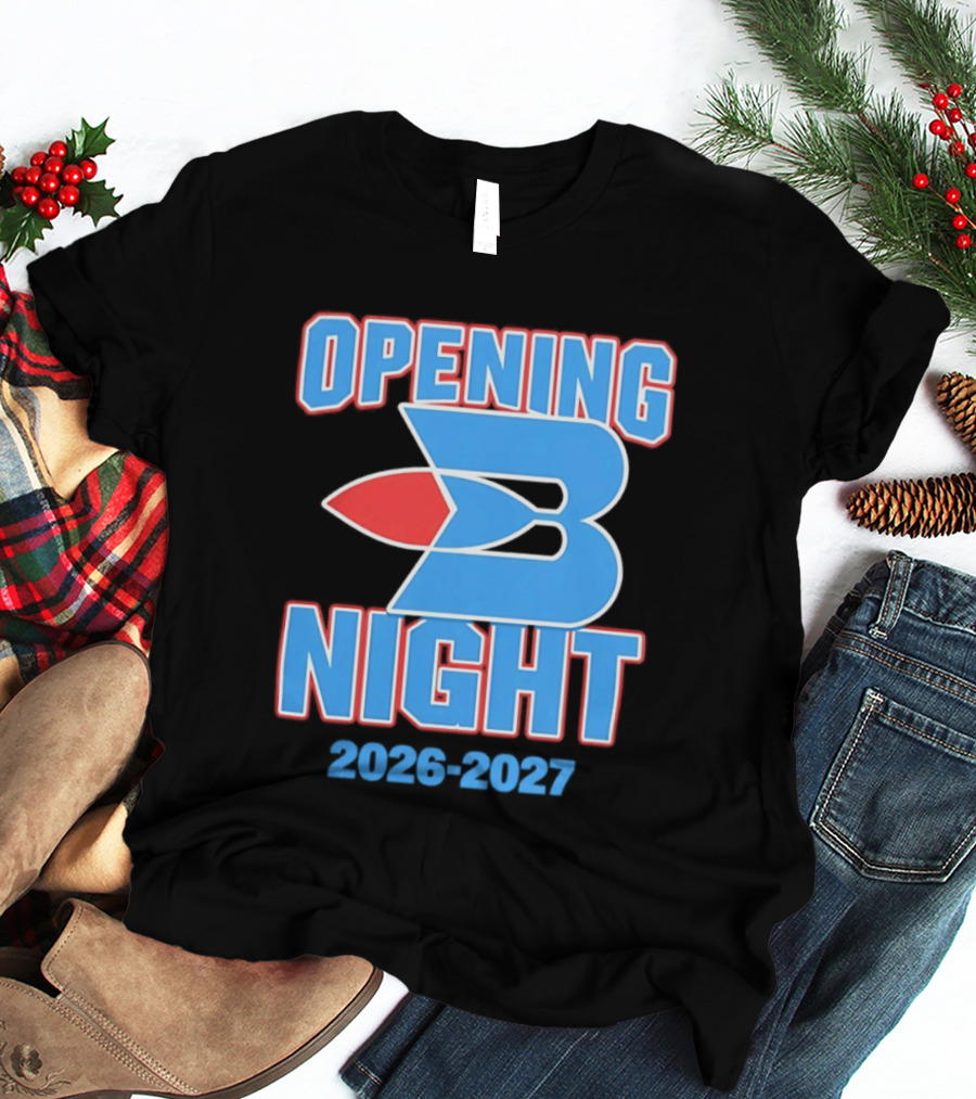 Opening Night 2026 2027 Buffalo Braves T-Shirt