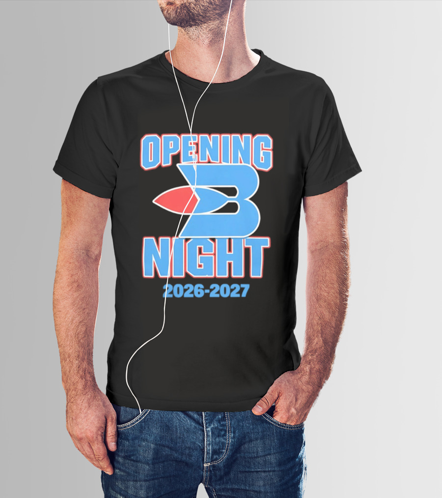 Opening Night 2026 2027 Buffalo Braves T-Shirt