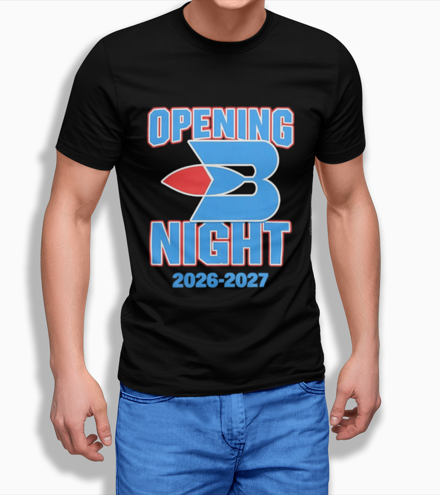Opening Night 2026 2027 Buffalo Braves T-Shirt