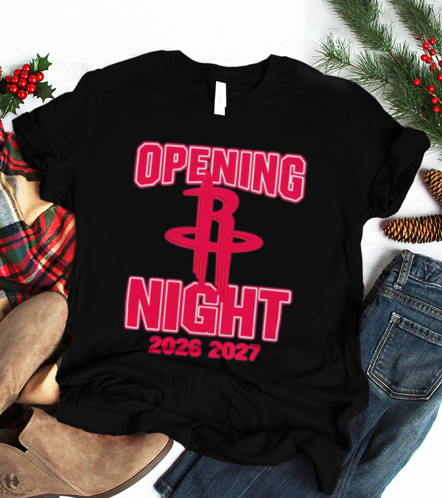 Houston Rockets NBA Opening Night 2026 2027 T-Shirt