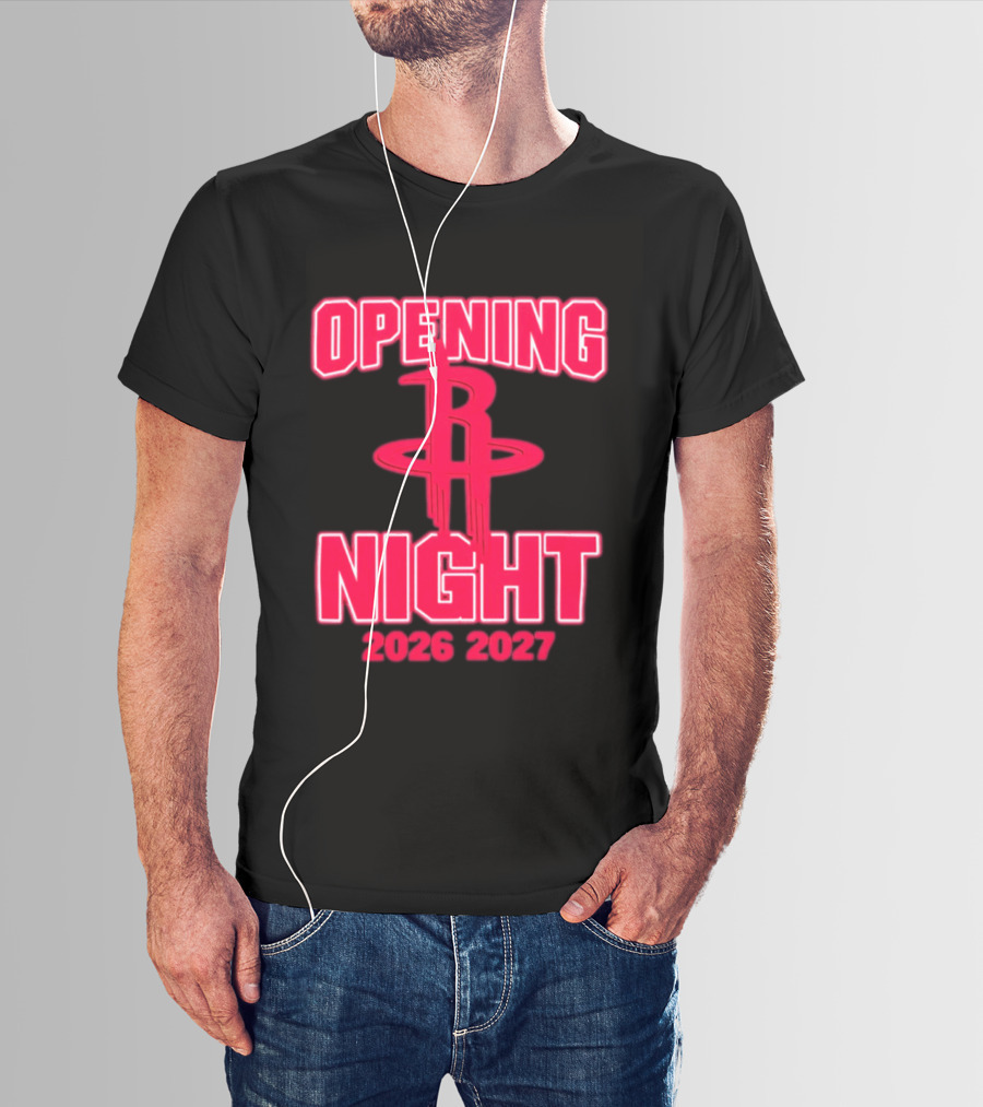 Houston Rockets NBA Opening Night 2026 2027 T-Shirt