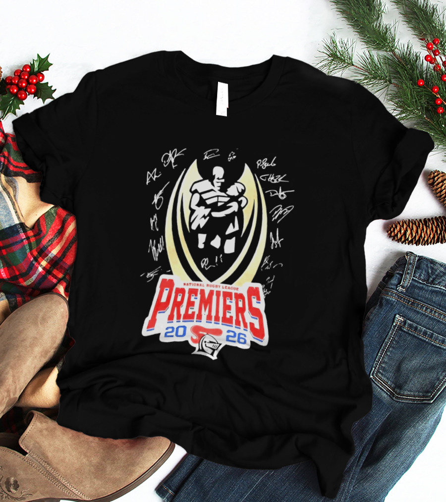 NRL Newcastle Knights National Rugby League Premiers 2026 T-Shirt