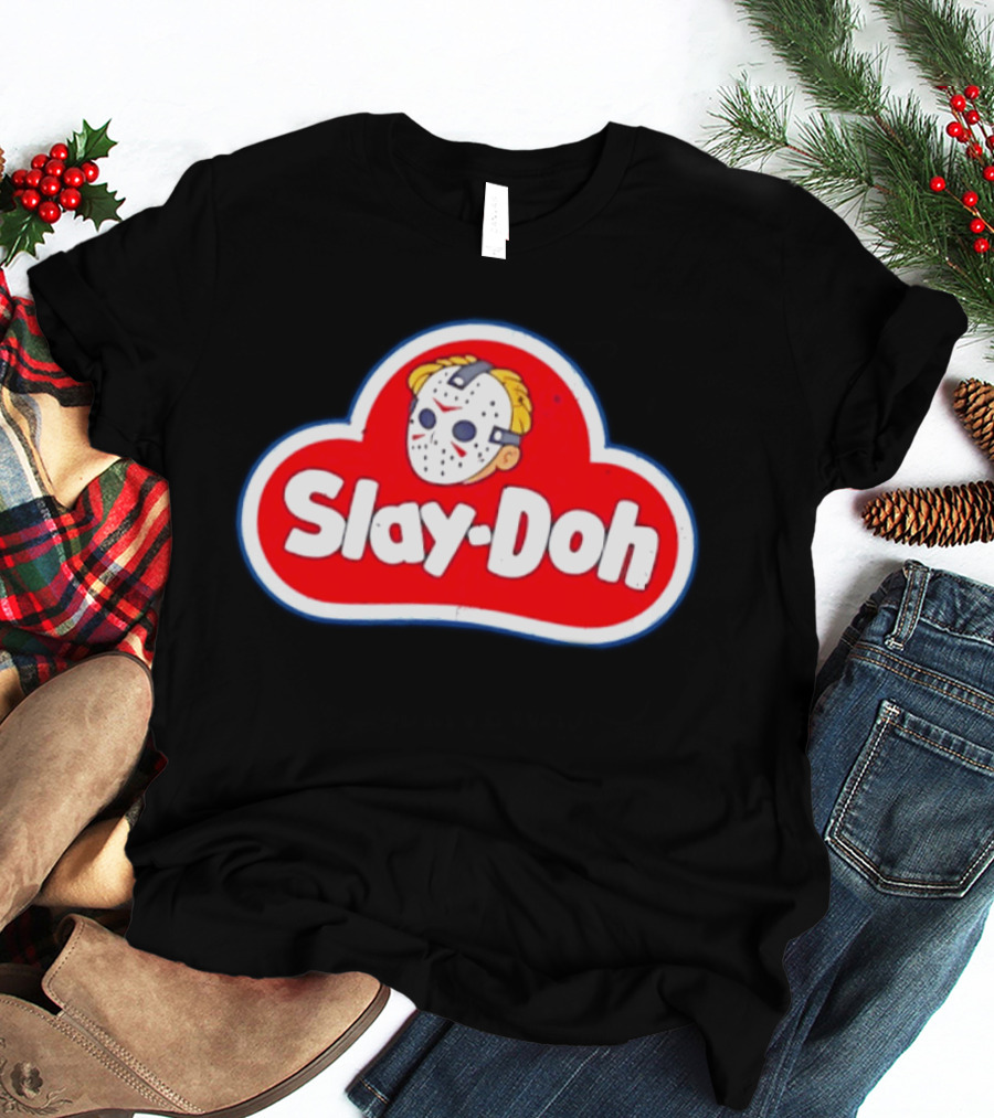 Slay Doh Jason Voorhees Mashup Friday The 13th T-Shirt