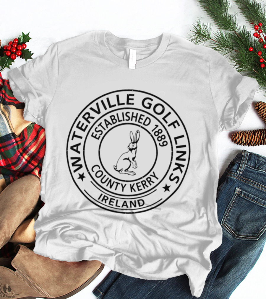 Waterville Golf Links County Kerry Ireland Established 1889 Rabbit T-Shirt