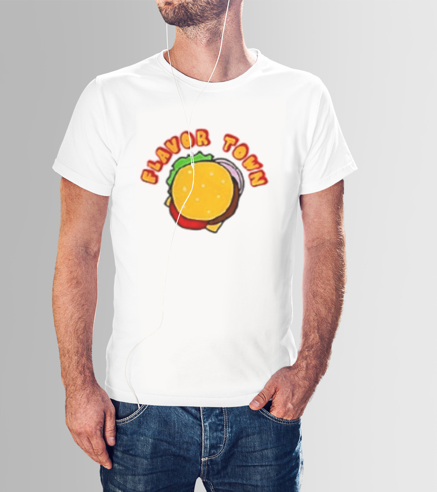 Burger Flavor Town Artisan Adjunct Ales Hot Tub Party For Ur Taste Buds T-Shirt