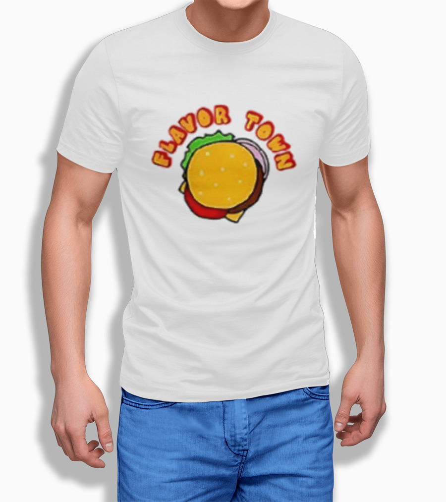 Burger Flavor Town Artisan Adjunct Ales Hot Tub Party For Ur Taste Buds T-Shirt