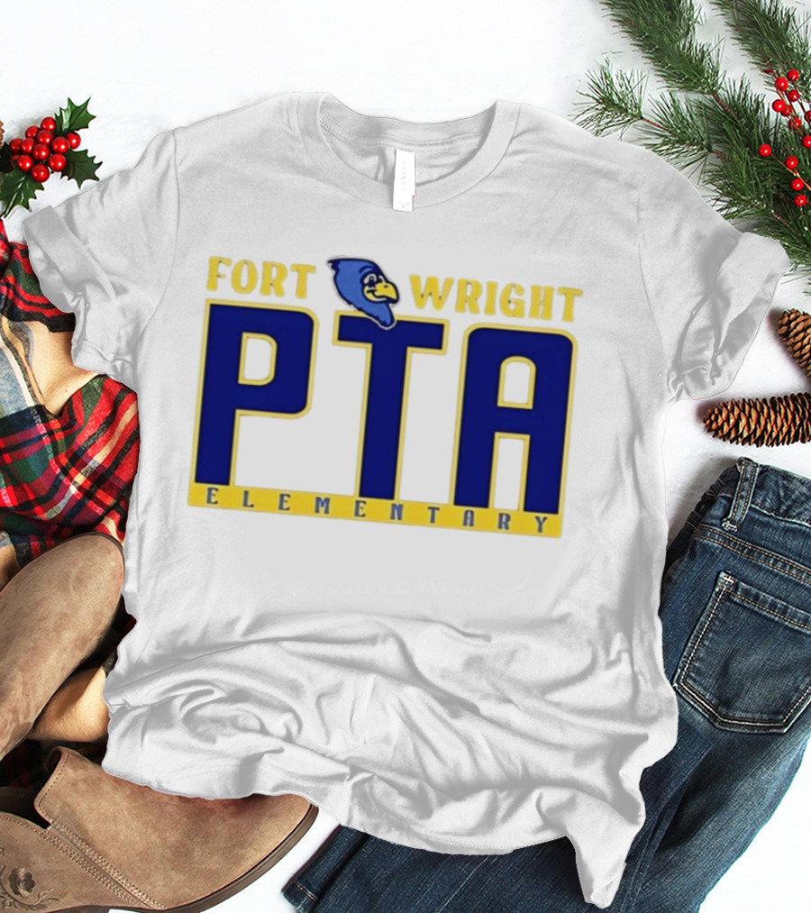 Fort Wright Elementary PTA Blue Jay T-Shirt