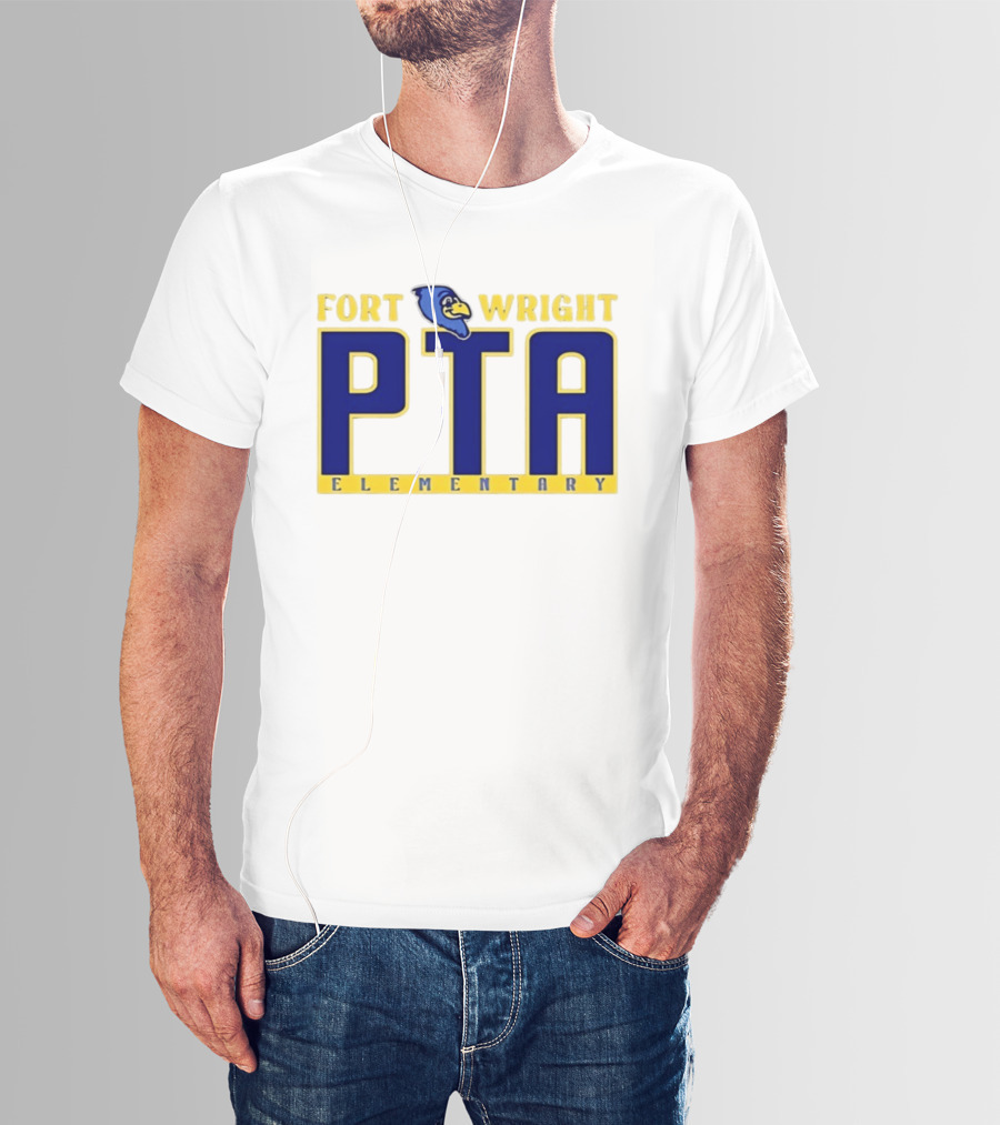 Fort Wright Elementary PTA Blue Jay T-Shirt