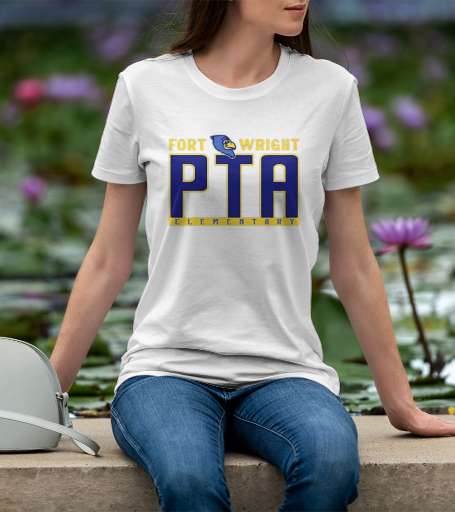 Fort Wright Elementary PTA Blue Jay T-Shirt