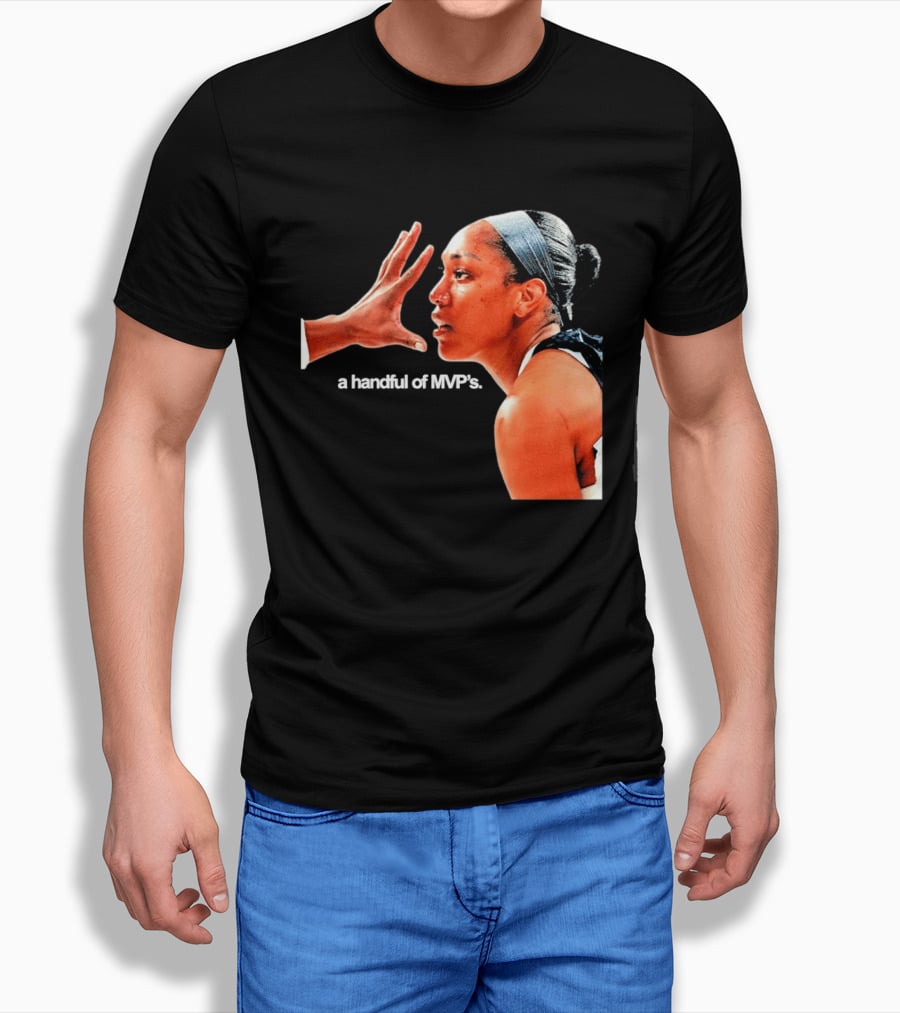 A'ja Wilson A Handful Of MVP's T-Shirt