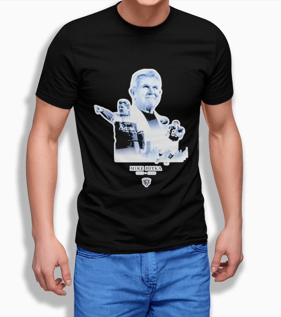 Bears Mike Ditka 1939 2020 Coach Legend Legacy T-Shirt