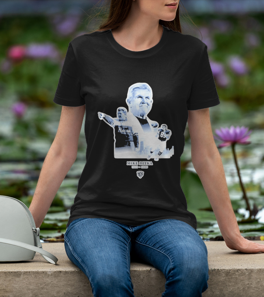 Bears Mike Ditka 1939 2020 Coach Legend Legacy T-Shirt