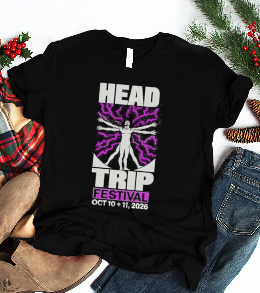 Head Trip Festival Electric Man Oct 13 14 2023 T-Shirt